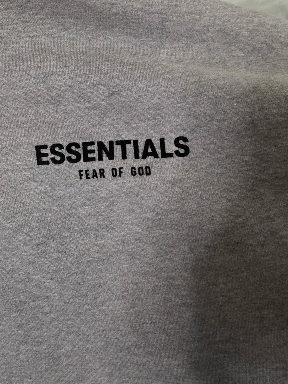 Essentials Light Gray Crewneck Sweatshirt - Picture 7 of 7